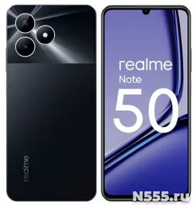 Realme Смартфон Note 50 4/128 ГБ, черный новинка 2 фото